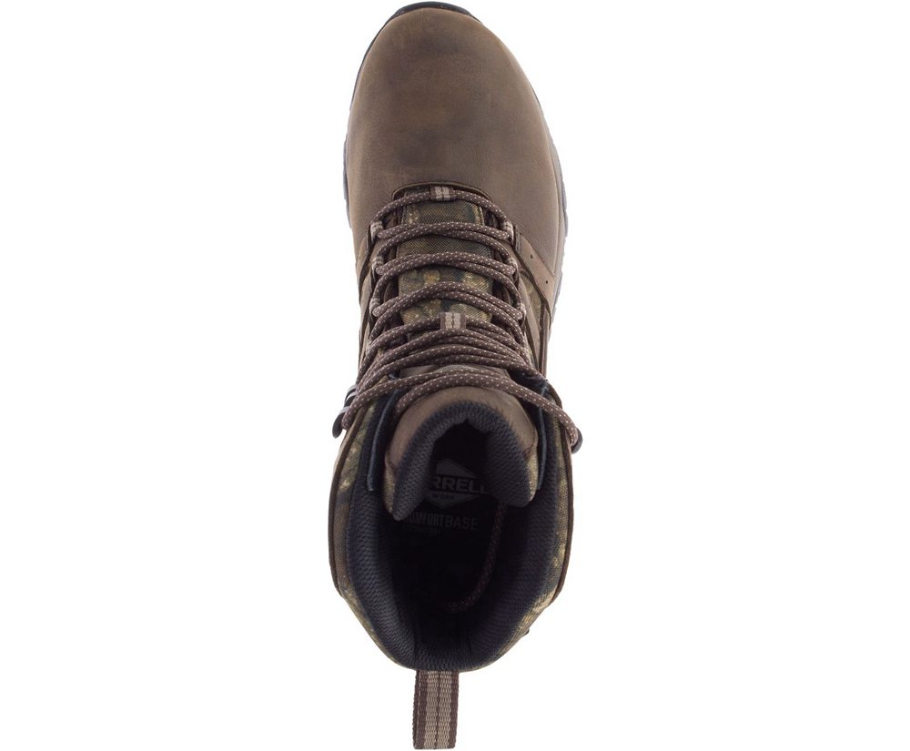 Merrell Vandrestøvler Herre - Moab Timber 8\" Waterproof Sr - Brune - YCP651908